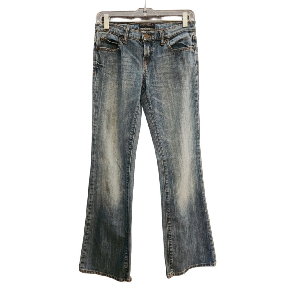 Banana Republic Blue Flare Wide Leg Denim Size 0